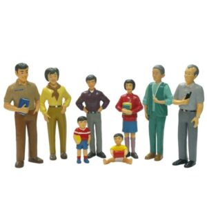 Figurine familie asiatica Miniland