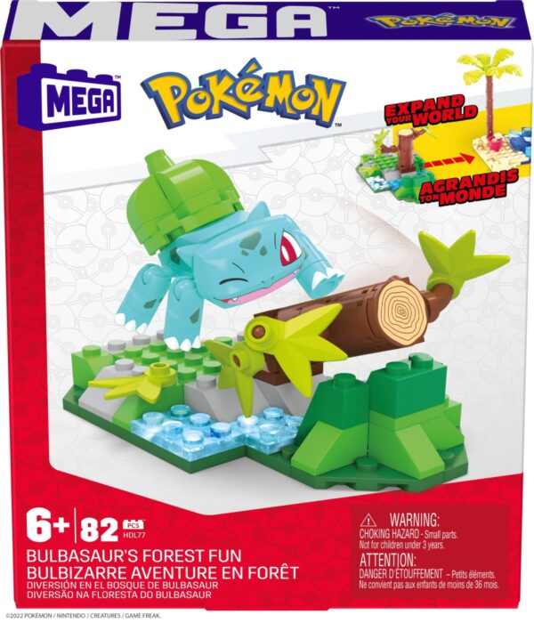 Pokemon mega set de constructie padurea lui bulbasaurus | AVAMIA ...