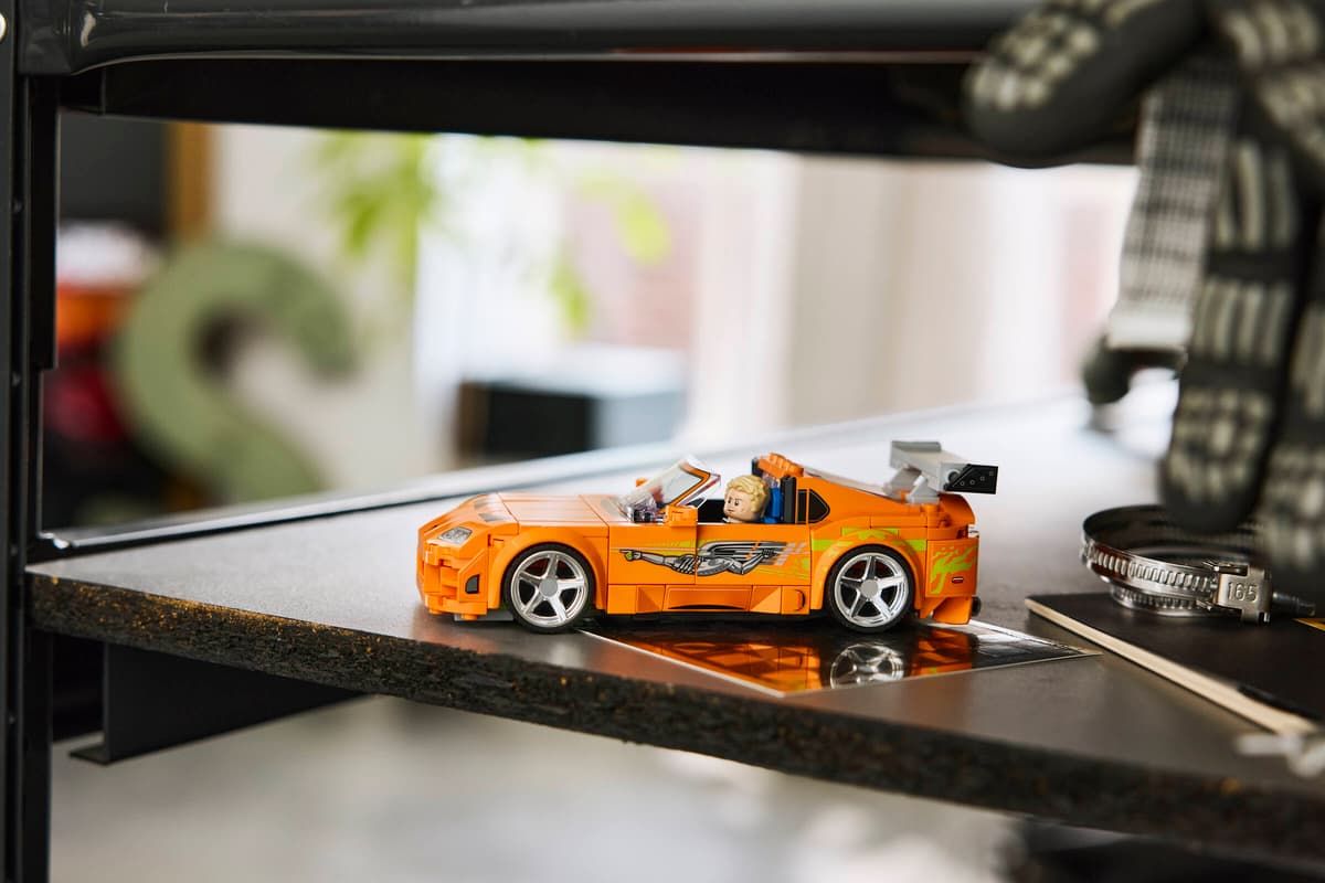 Lego speed champions toyota supra mk4 din furios si iute 77260